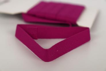 Köperband auf Wickel 10 mm Breite und 3 m Länge, Pink